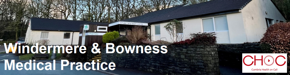 Windermere & Bowness Medical Practice logo and homepage link